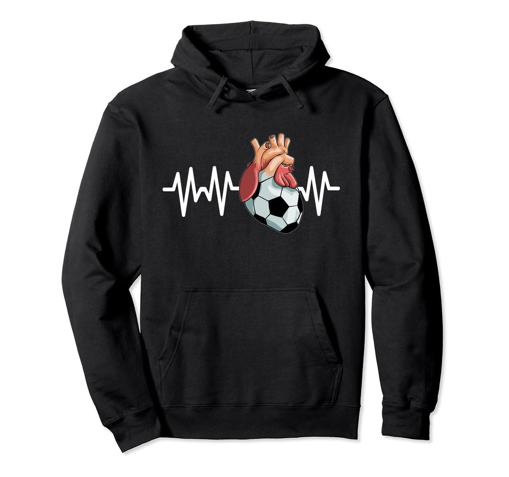 Soccer Anatomical Heart Futbol Lovers Hoodie - Streetwear Style Men Women