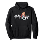 Soccer Anatomical Heart Futbol Lovers Hoodie - Streetwear Style Men Women