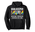 Soccer Goalkeeper Mom Leopard Mother Hoodie - Unique Graphic Men Women