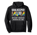 Soccer Goalkeeper Mom Leopard Mother Hoodie - Unique Graphic Men Women