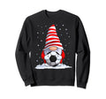 Soccer Gnome Family Pajamas Sweatshirt - Fun Novelty Design Unisex