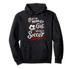 Soccer Mom Just Mom Who Loves Soccer Hoodie - Fun Novelty Design Unisex
