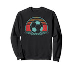 Soccer Ball 80S Soccer Player Sweatshirt - Casual Everyday Wear Unisex
