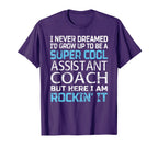 Assistant Coach Funny Gift T-Shirt - Trendy Graphic Unisex