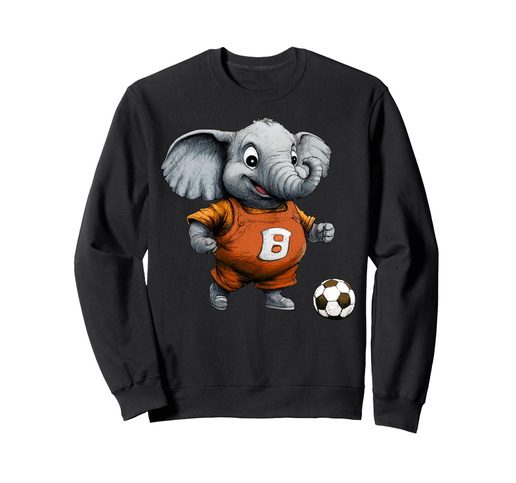 Football Elephants Sweatshirt - Novelty Apparel Unisex