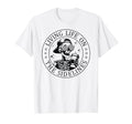Skeleton Soccer Mom Coffee Living Life T-Shirt - Graphic Print Unisex