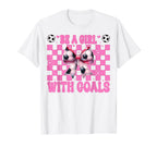 Soccer Mom Mama Mothers Day Be Goals T-Shirt - Graphic Print for Adults