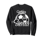 Senior Soccer Great Grandma 2024 Sweatshirt - Custom Art Print Men Women