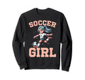 Soccer Kicking Ball Goalie Sweatshirt - Casual Everyday Wear for Adults