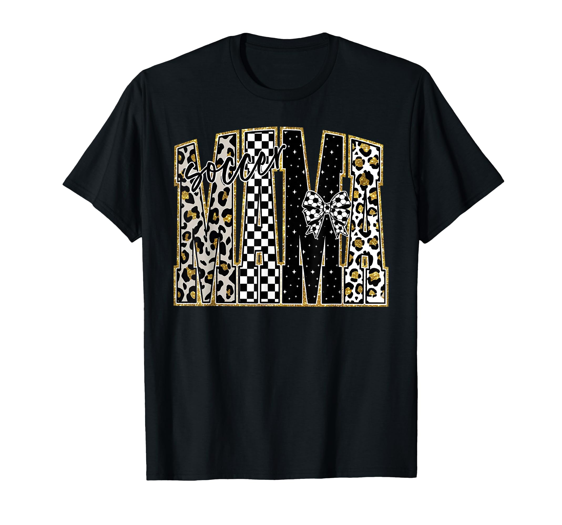 Soccer Mama Game Day Trendy Sports Mom T-Shirt - Fun Novelty Design Unisex