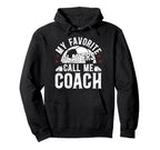 Proud Soccer Coach Soccer Coaching Hoodie - Aesthetic Graphic Unisex