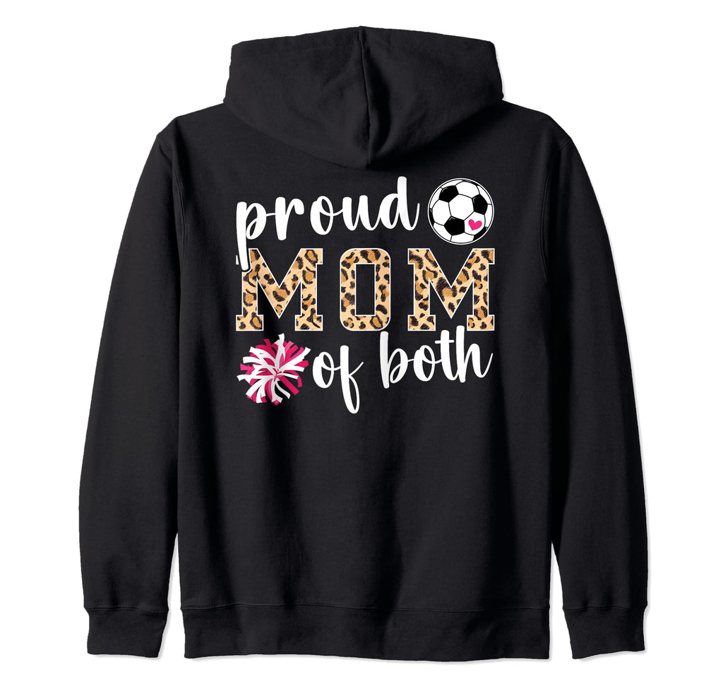 Proud Cheerleader Soccer Player Mom T-Shirt - Trendy Graphic Men Women