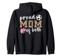 Proud Cheerleader Soccer Player Mom T-Shirt - Trendy Graphic Men Women