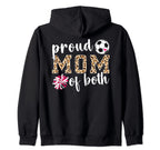 Proud Cheerleader Soccer Player Mom T-Shirt - Trendy Graphic Men Women