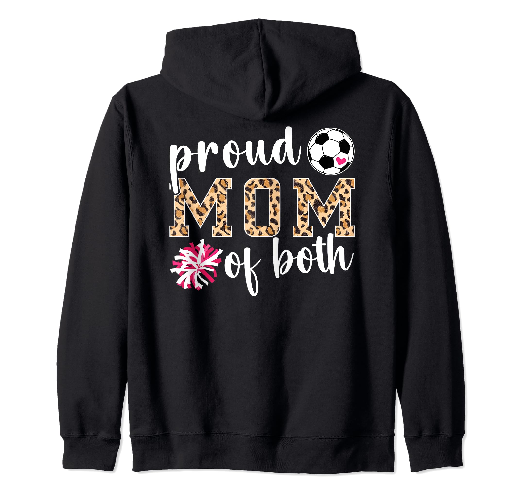 Proud Cheerleader Soccer Player Mom T-Shirt - Trendy Graphic Men Women