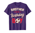 Brother Birthday Soccer Player Bday Party T-Shirt - Custom Art Print Unisex