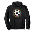 Colorful Soccer Ball Fan Soccer Mom Hoodie - Streetwear Style for Adults