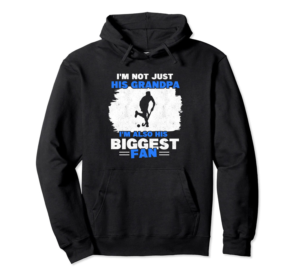 Im His Grandpa Im Also His Biggest Fan Hoodie - Unique Graphic for Adults