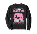 Soccer Coach Sweatshirt - Aesthetic Graphic for Adults