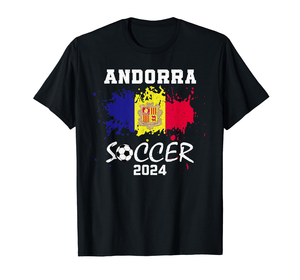 Andorra Andorran Football Soccer T-Shirt - Fun Novelty Design Unisex