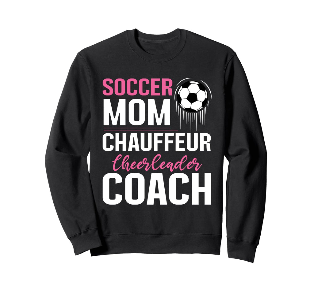 Soccer Mom Mommy Sweatshirt - Unique Graphic Unisex
