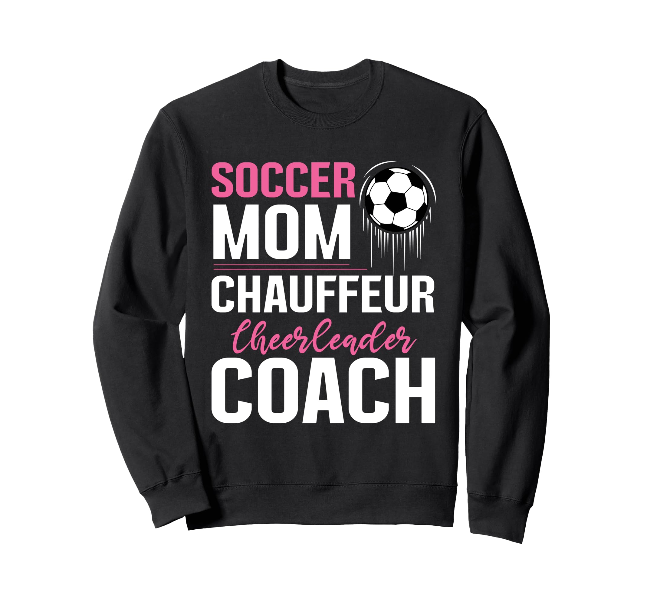 Soccer Mom Mommy Sweatshirt - Unique Graphic Unisex