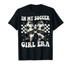My Soccer Era Coquette Bow Soccer T-Shirt - Aesthetic Graphic Men Women