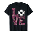 Love Soccer Valentines Day T-Shirt - Trendy Graphic Men Women