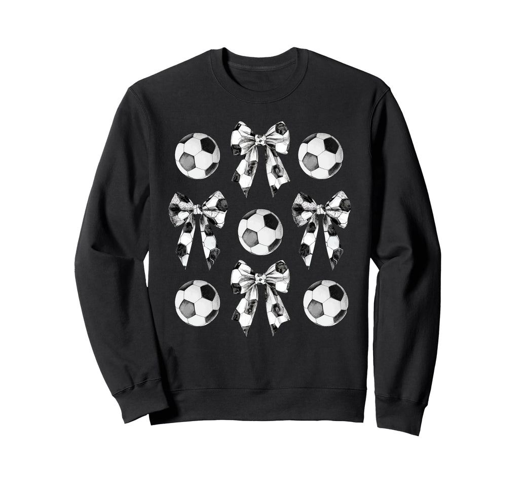 Coach Trainer Soccer Bow Coquette Mom Sweatshirt - Streetwear Style Unisex