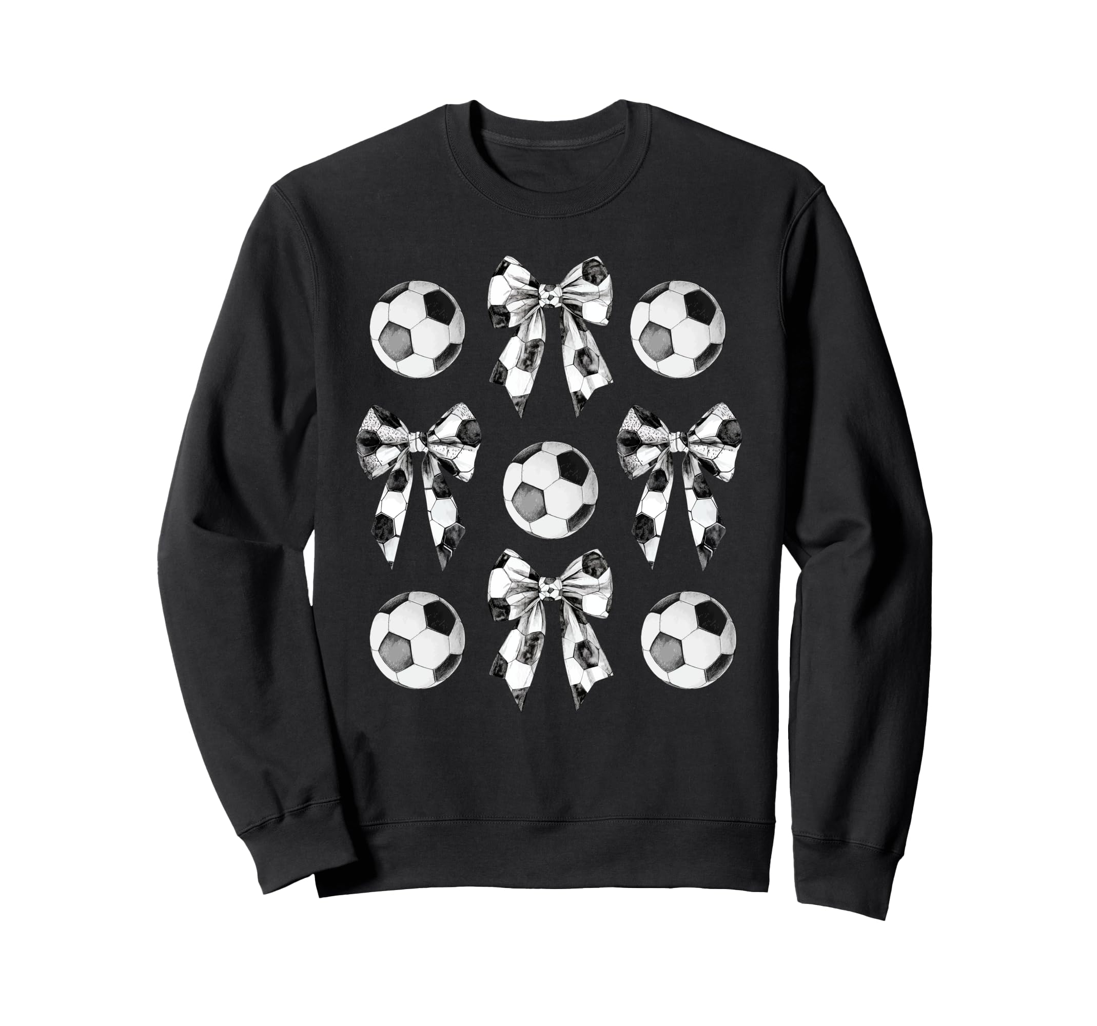 Coach Trainer Soccer Bow Coquette Mom Sweatshirt - Streetwear Style Unisex