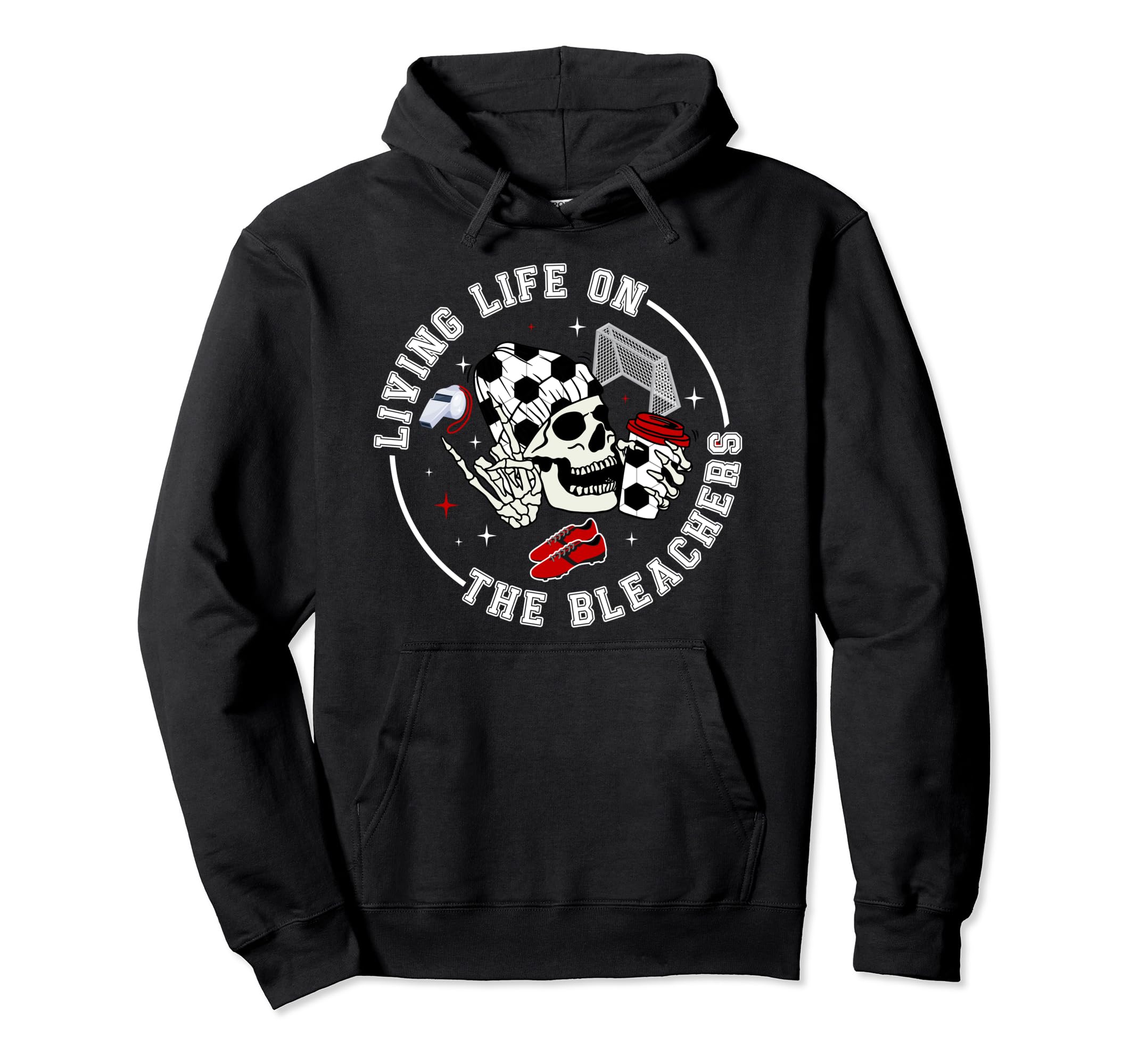 Bleachers Soccer Keeper Mom Soccer Goalie Hoodie - Custom Art Print Unisex