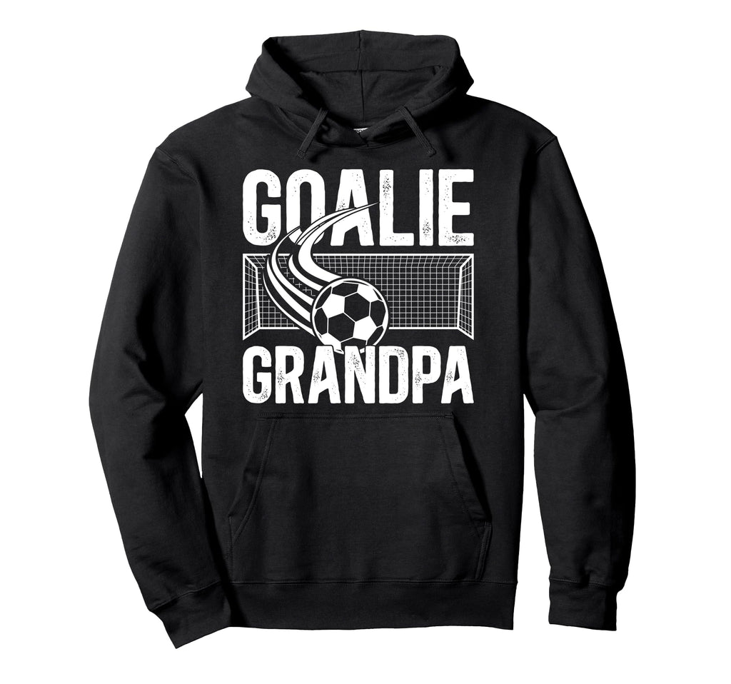 Soccer Goalie Grandpa Soccer Keeper Hoodie - Novelty Apparel for Adults