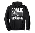 Soccer Goalie Grandpa Soccer Keeper Hoodie - Novelty Apparel for Adults