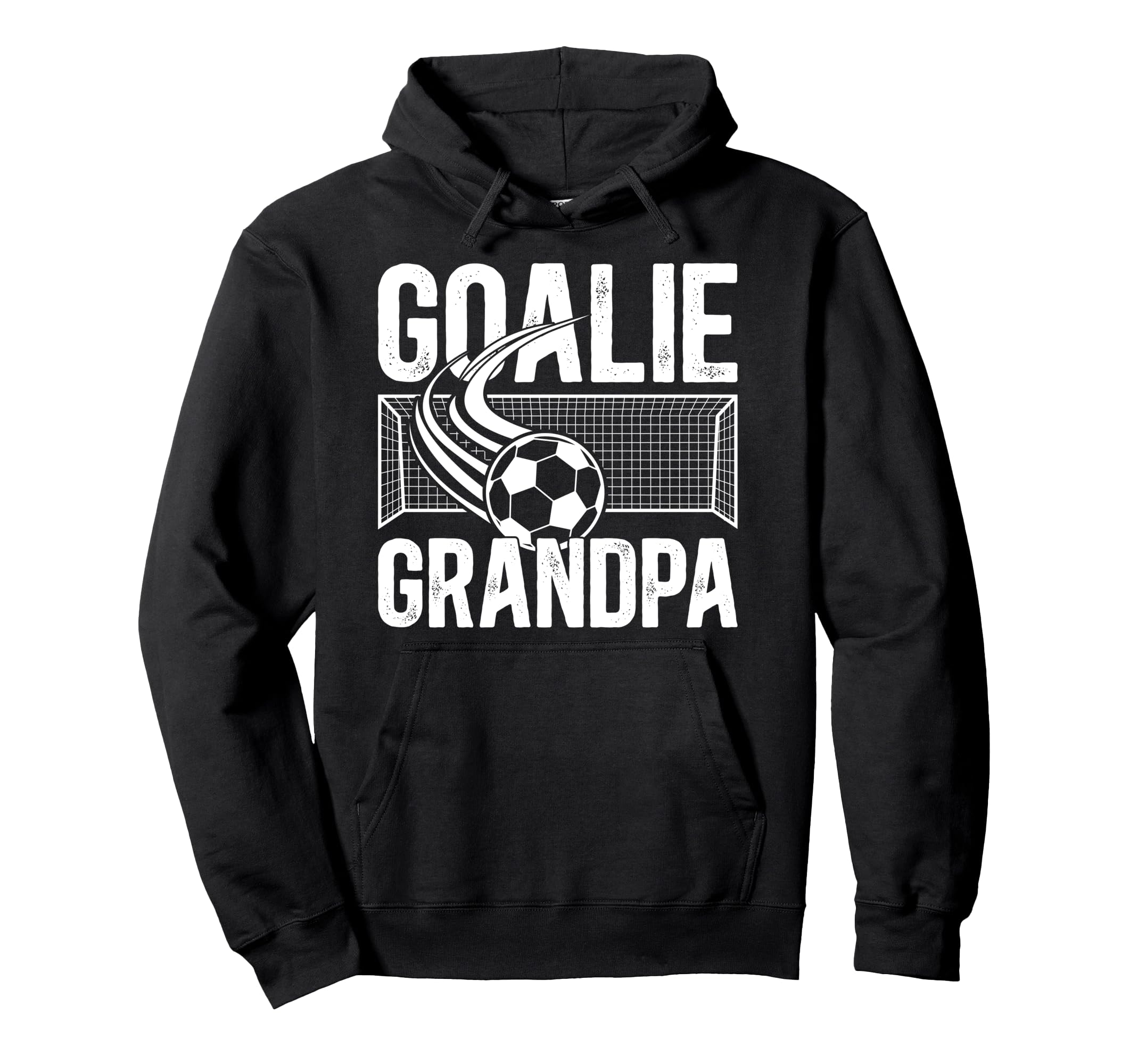 Soccer Goalie Grandpa Soccer Keeper Hoodie - Novelty Apparel for Adults