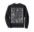 Kick Dang Ball Soccer Fun Game Day Sweatshirt - Unique Graphic Unisex