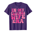 My Coaches Wife Era Football T-Shirt - Fun Novelty Design for Adults
