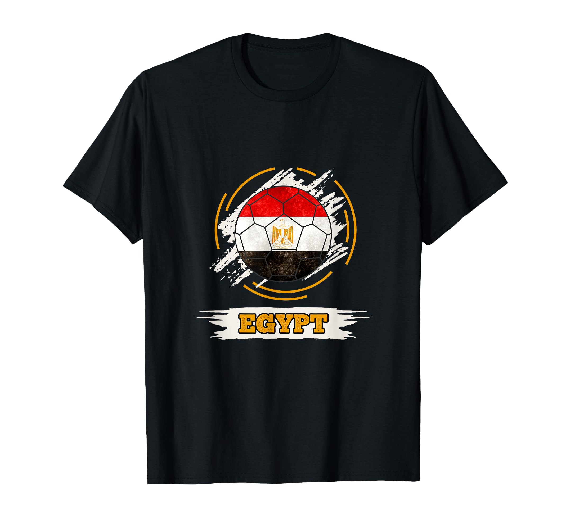 Soccer Country Flag Egypt D003 0009 T-Shirt - Minimalist Print for Adults