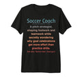 Soccer Coach Tri Blend T-Shirt - Graphic Print Unisex