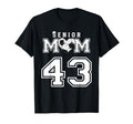 Proud Senior Soccer Mom Custom T-Shirt - Fun Novelty Design for Adults