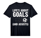 Soccer Art Soccer Lovers Soccer T-Shirt - Custom Art Print Men Women