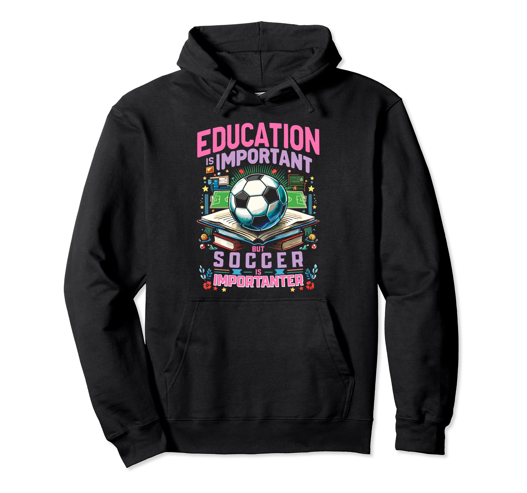 Soccer Lover Soccer Hoodie - Aesthetic Graphic Men Women