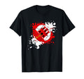 Soccer Ball Flag Gibraltar T-Shirt - Custom Art Print Men Women