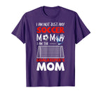 Goalkeeper Mom Soccer Goalie Mothers T-Shirt - Novelty Apparel for Adults