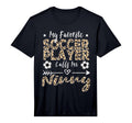 Mens My Favorite Soccer Player T-Shirt - Fun Novelty Design for Adults