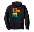 Best Soccer Mom Ever Funny Soccer Mom Hoodie - Streetwear Style Unisex