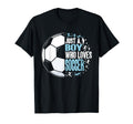 Funny Just Who Loves Soccer T-Shirt - Casual Everyday Wear Men Women
