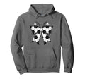 Coquette Bow Funny Soccer Ball Mom Life Hoodie - Fun Novelty Design Unisex