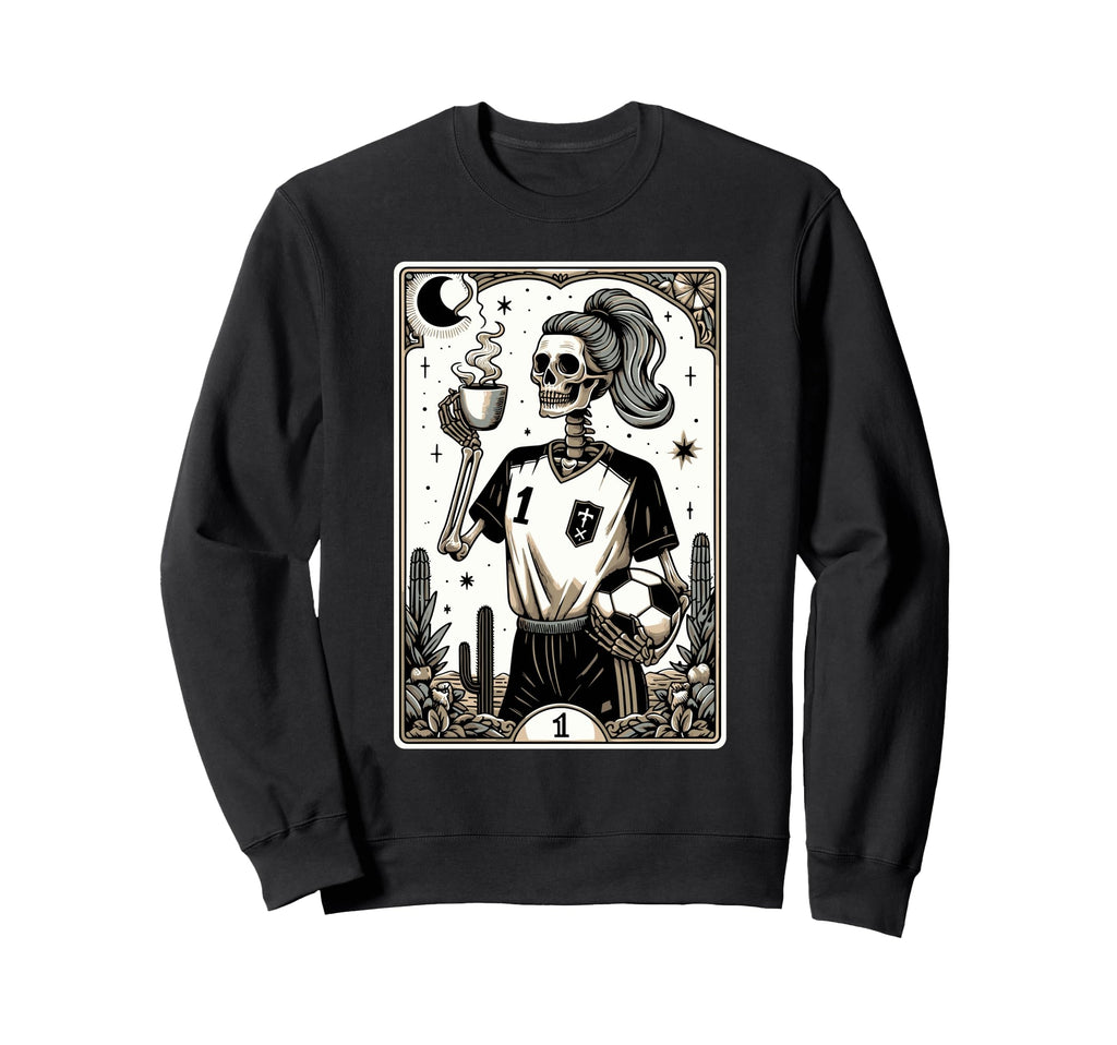 Soccer Mom Soccer Mum Tarot Sweatshirt - Casual Everyday Wear for Adults