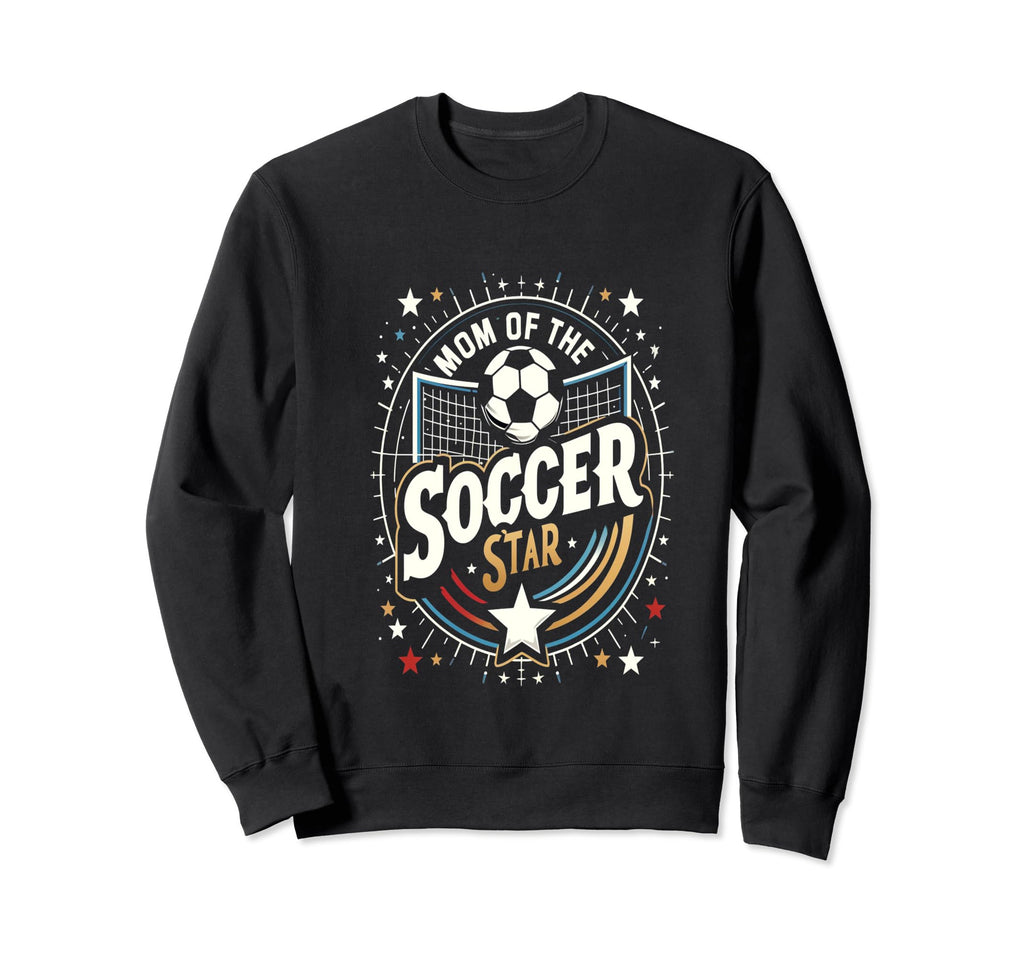 Soccer Birthday Birthday Mom Sweatshirt - Aesthetic Graphic Men Women