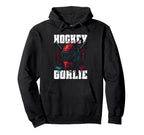 Hockey Goalie Athletes Goal Keepers Hoodie - Custom Art Print for Adults